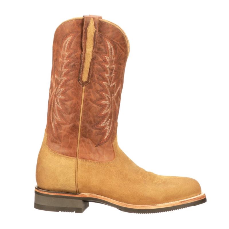 Lucchese | Men's Rusty - Sand + Cognac - Click Image to Close