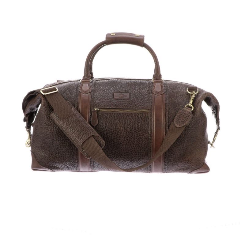 Lucchese | Men's Overnight Duffel - Chocolate