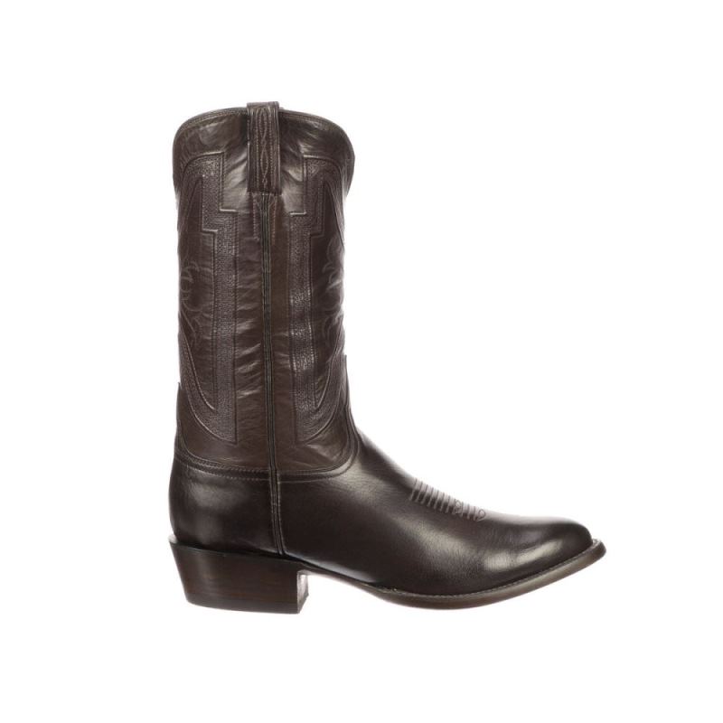 Lucchese | Men's Collins - Chocolate - Click Image to Close