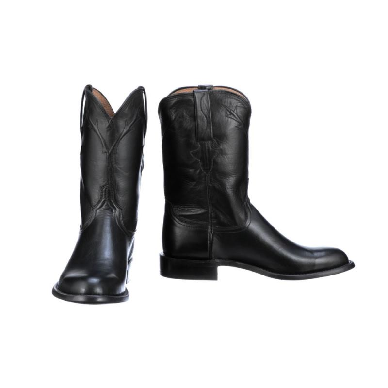 Lucchese | Men's Kennedy Roper - Black - Click Image to Close