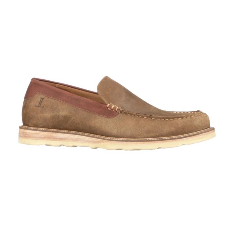 Lucchese | Men's After-Ride Slip On Moccasin - Olive