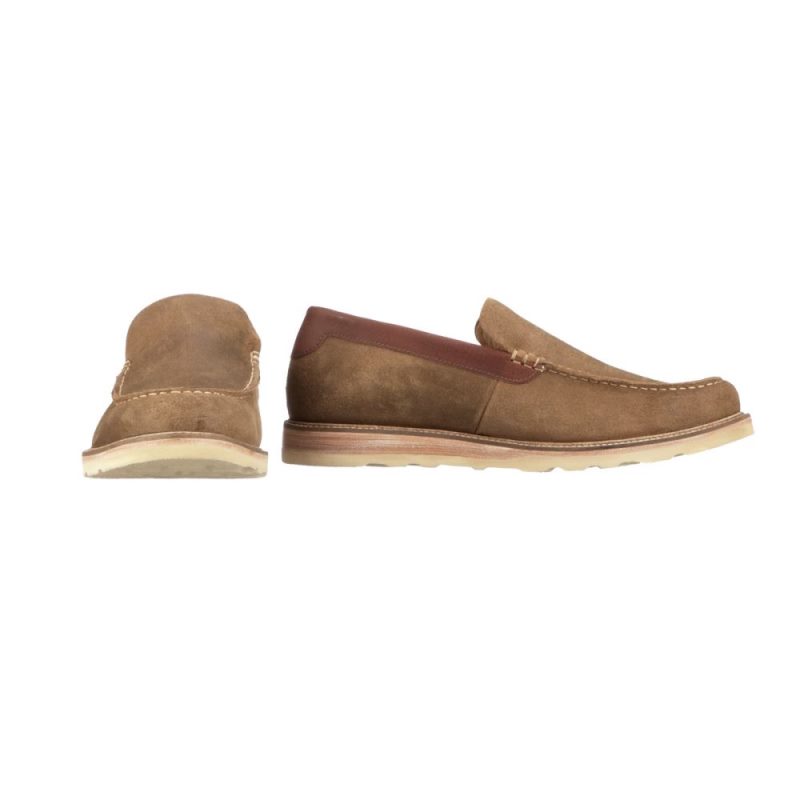 Lucchese | Men's After-Ride Slip On Moccasin - Olive