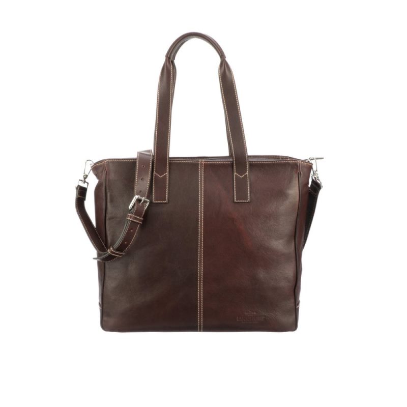 Lucchese | Women's Cosimo Caryall Tote - Espresso