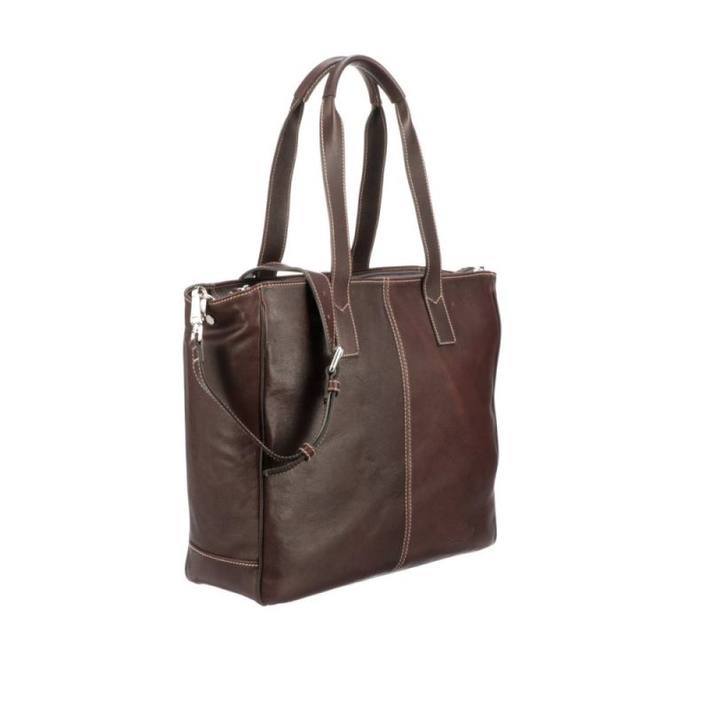 Lucchese | Women's Cosimo Caryall Tote - Espresso