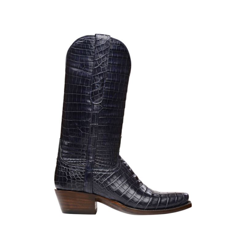 Lucchese | Women's Romia - Cavalry Blue - Click Image to Close