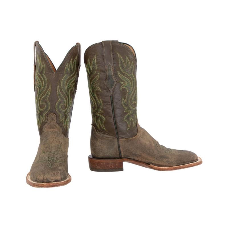 Lucchese | Men's Branson - Olive - Click Image to Close