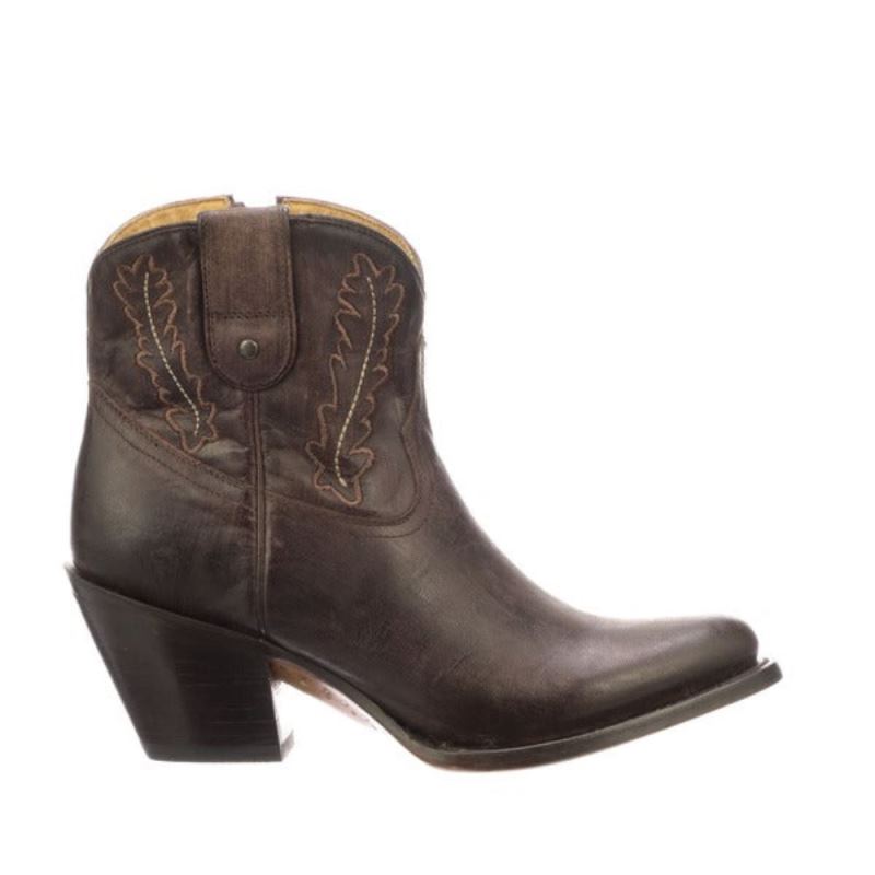 Lucchese | Women's Wing - Tobacco + Chocolate - Click Image to Close