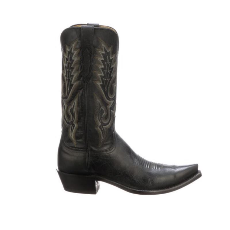 Lucchese | Men's Lewis - Black - Click Image to Close