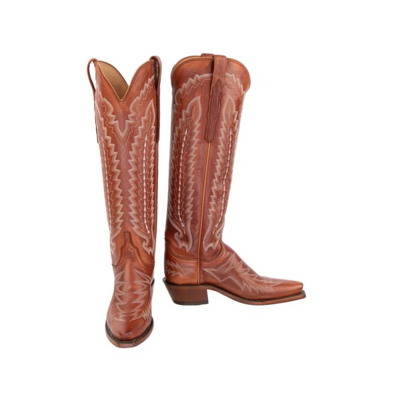 Lucchese | Women's Priscilla - Brandy