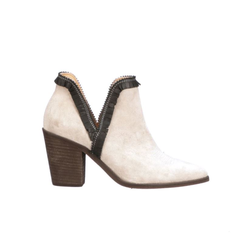 Lucchese | Women's Alma Suede - Bone