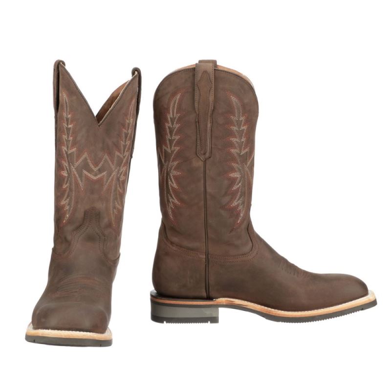 Lucchese | Men's Rudy Waterproof - Chocolate - Click Image to Close