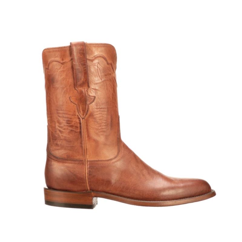 Lucchese | Men's Tanner - Peanut Brittle - Click Image to Close