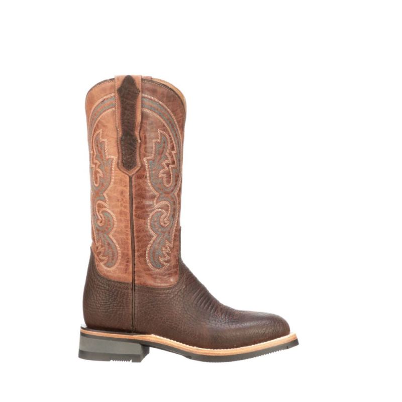 Lucchese | Women's Ruth - Chocolate + Peanut